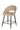 Counter Stool, Set Of 2, Beige