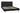 Queen Bed & Mattress Set - Black