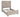 King Platform Bed - Beige