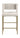 Counter Stool, Set Of 2 - Beige