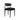 DINING CHAIR, SET OF 2 - WHITE/BLACK