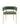 DINING CHAIR, SET OF 2, GREEN/GOLD