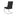 Dining Chair, Set Of 2 - Black